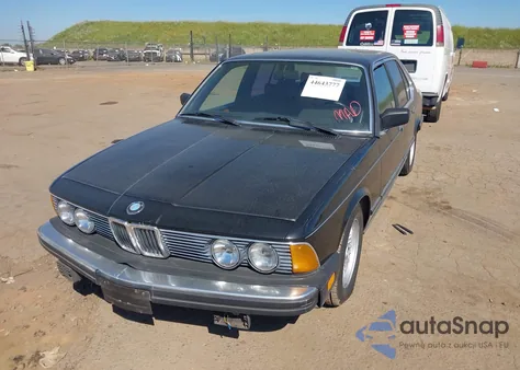 1985 BMW 735 I Automatic from USA, damaged, VIN WBAFH8402F0636937